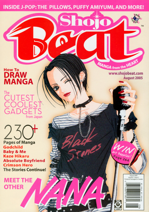 fuckyeahaiyazawa-blog-blog:Nana - Shojo Beat Magazine Covers