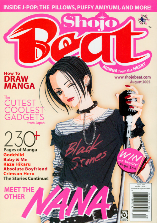 fuckyeahaiyazawa:  Nana - Shojo Beat Magazine Covers