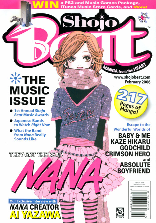 fuckyeahaiyazawa:  Nana - Shojo Beat Magazine Covers