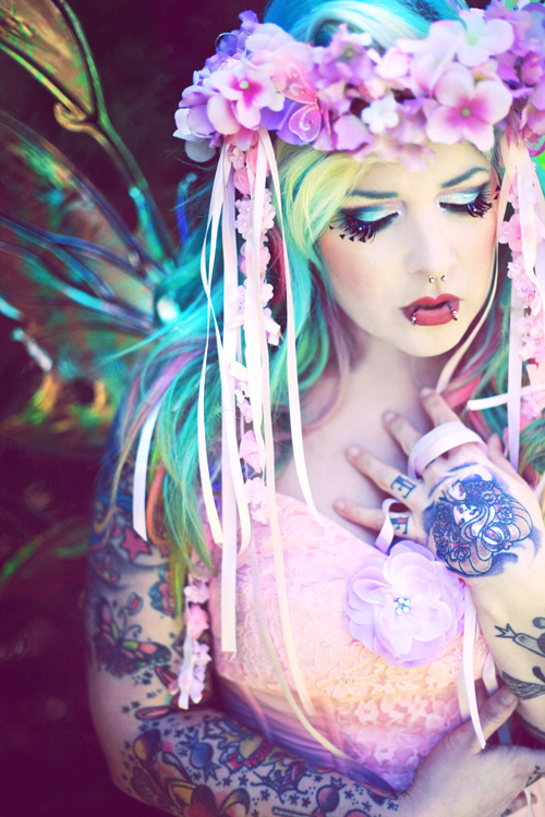eriankh:Model - Miss Mischief [link]MUA - Ruby RandallDress - Romantic Threads [link] The Painted Fa