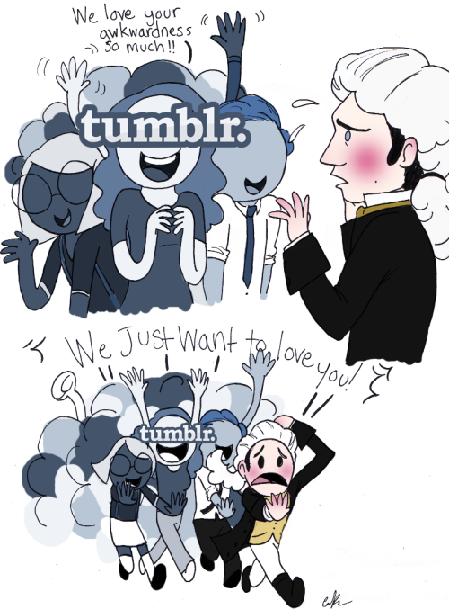 Tumblr loves awkwardness as it’s history has shown.