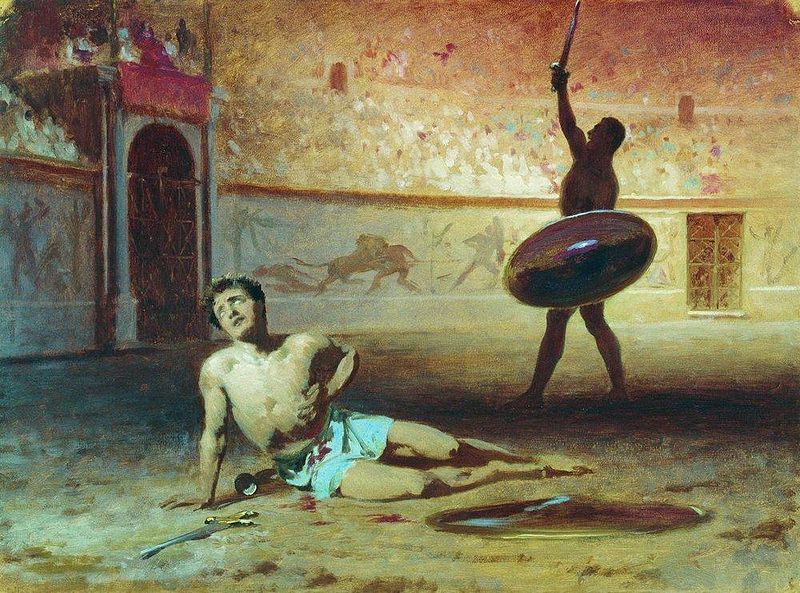 rhaegartargaryen:  Fyodor Bronnikov | Dying Gladiator 
