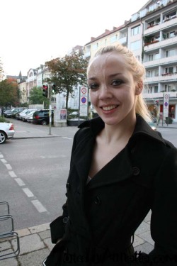 spermabank:  Annette - public facial 