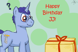 golenwithoutd:  HAPPY BIRTHDAY JJ! :DHope you like getting Pikachu as a present~http://lovetomorrowlove.tumblr.com/http://johnjoseco.deviantart.com/  Hey I gota a pikachu! Thank you!!!! 