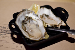 f-word:  just oysters on the half shell for