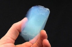  Aerogel, also know as frozen smoke, is the