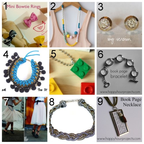 Nine DIY Jewelry Tutorials’ Roundup PART 1 of this past week March 3rd - March 10th, 2012 DIY 