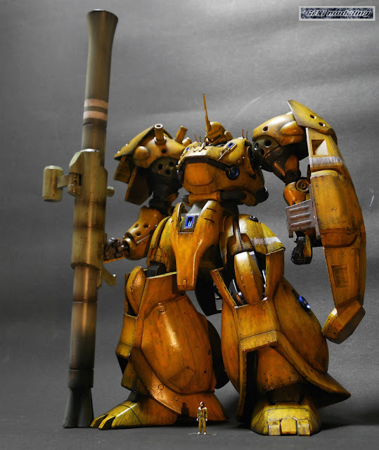 nrvnqsr:  MG 1/100 MS-19E Kampfer – Customized Build  Modeled by Gekikonpe 