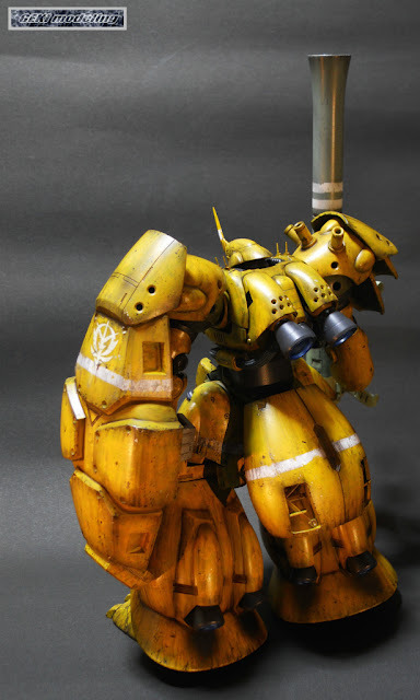nrvnqsr:  MG 1/100 MS-19E Kampfer – Customized Build  Modeled by Gekikonpe 