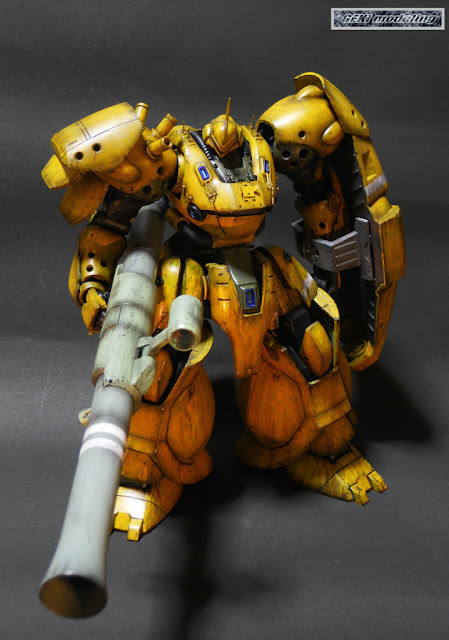 nrvnqsr:  MG 1/100 MS-19E Kampfer – Customized Build  Modeled by Gekikonpe 