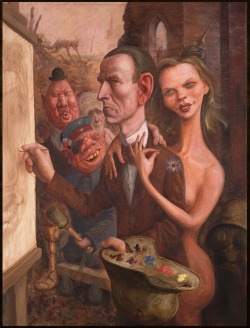 ymutate:  Otto Dix, found at againstmodernart.blogspot.com