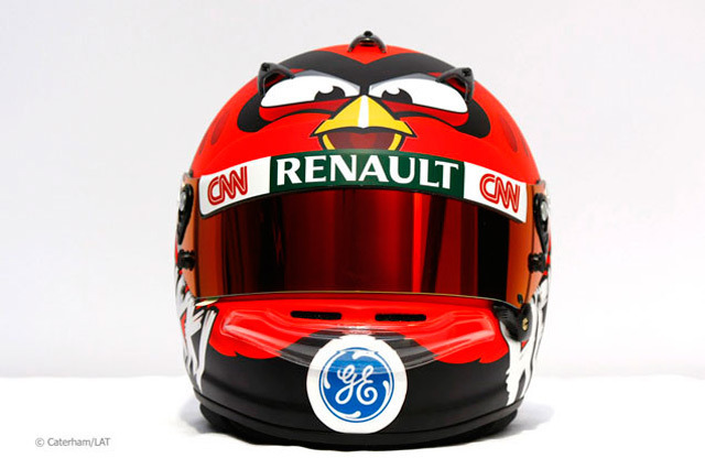 ‘Angry Birds’ Formula 1 edition: Heikki Kovalainen will wear red bird helmet in 2012
Gives new meaning to road rage.