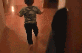 toptumbles:  Clever kid escapes Daddy Monster