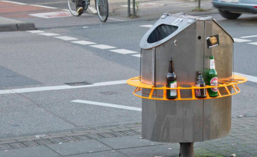 If only we could walk around the streets of the US drinking beer. Germany > USA Oh and this cool invention solves the litter / bottle guy digging though the trash problem that so many cities have.