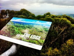 view from the edge of the escarpment