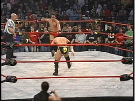 Front flip piledriver!