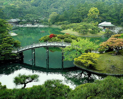 Ritsurin Park, Takamatsu, Shikoku.