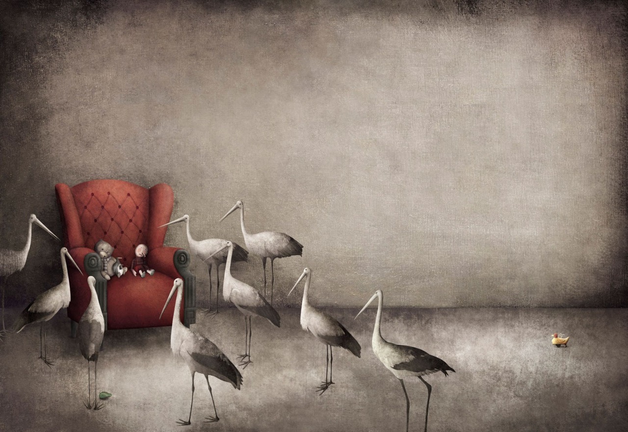 artchipel:  Gabriel Pacheco - Tres niñas (2011)