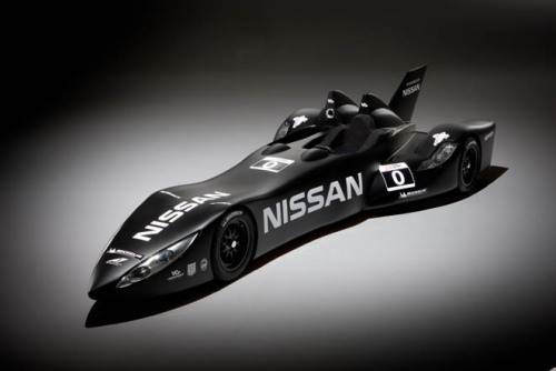 This is the Nissan DeltaWing. It&rsquo;s still a concept car, but it&rsquo;ll be running at Sebring 