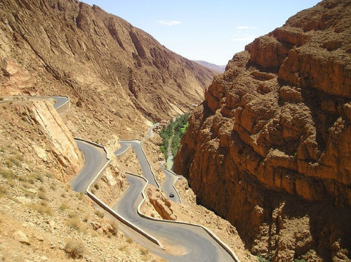 Dades Gorge in High Atlas Mountains, Morocco (by alberto_d).