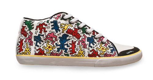 publicartfund: So apparently there are a TON of Keith Haring inspired shoes. This is just a sampling