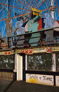 urbanmetaphysics:  Coney Island, Brooklyn, c. 1972. 
