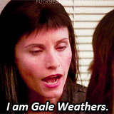 fuckyeahthescreamtrilogy:  Just Some Of The Best Of Gale Weathers. 