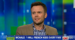 Joel Mchale demands his own tag lines on Piers Morgan. 