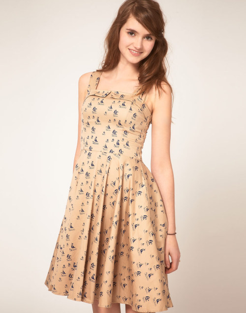 theclotheshorse:people tree dress with sailboat print