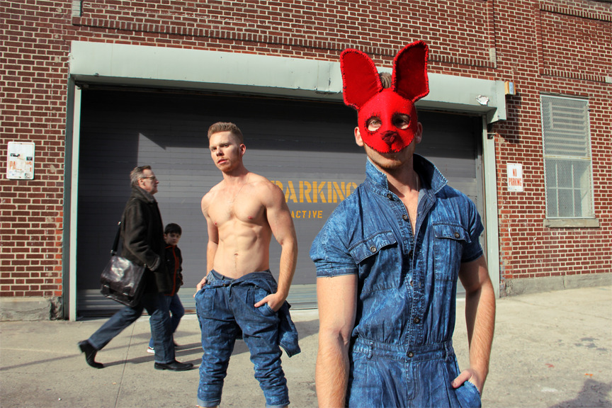  Blue Collar Bunnies - New York City, Meat Packing District 2012 AlexanderGuerra.com