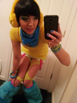 Acidflowers:  Ready To Rage! All Ready For Lucky 2012 Tonight! Calvin Harris, Porter