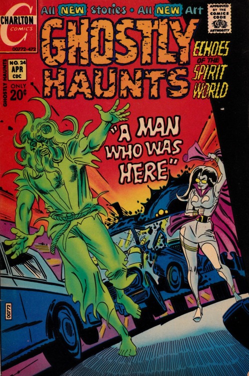 Ghostly Haunts #24 - Charlton Comics, April, 1972