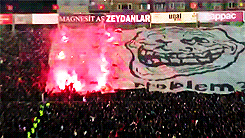 malikamalika:When the Turkish FA banned flares from stadiums the fans of Super Lig club Eskisehirspo
