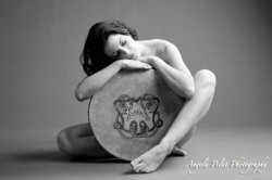 Music-Is-Nude:  Fullfrontalnerd: Beautiful Catphrodite &Amp;Amp; Bodhran By Angela