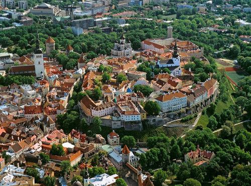 Tallinn Medieval Old Town - Toompea Hill, Estonia (by tourism.tallinn.ee).