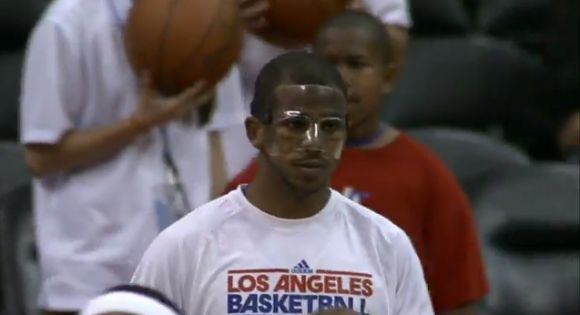    what do you think the mask will limit cp3? or do you think hell still go hard