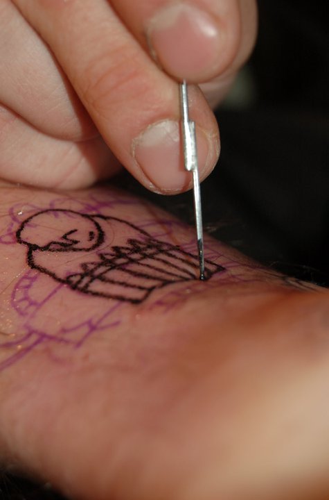 Buy Dragonhawk Hand Poke and Stick Tattoo Kit DIY Tattoo Kits Tattoo  Needles DDSZ Online at Low Prices in India  Amazonin