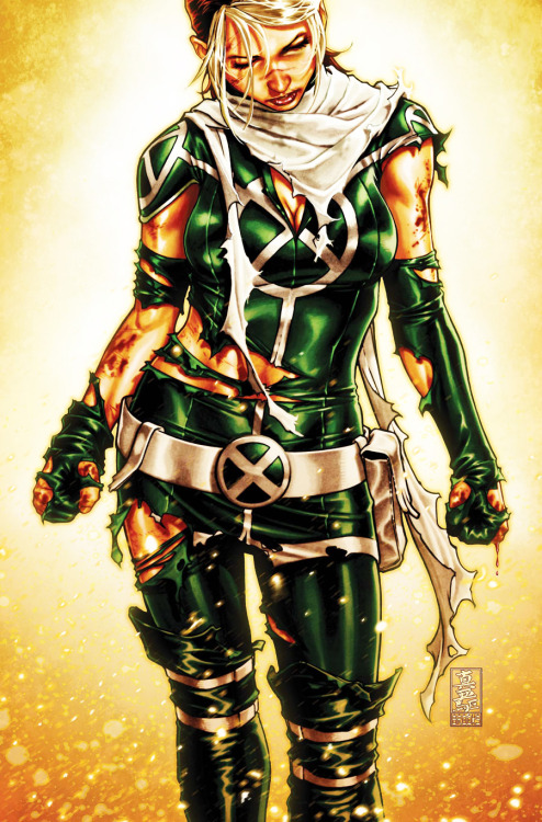 fuckyeahitsthexmen:   Rogue(Anna Marie)    She. Is. Awesome.