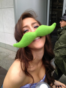 RT @kpereira: The ‘ol green mustache,