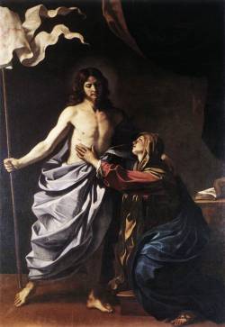 opus53:  Guercino, The Resurrected Christ