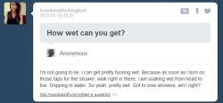 howdoesitfuckingfeel:  skies-are-the-world:  She is a god omfg.  LOL omfg you print screened it. hahahaha. you are so cute, &lt;3 