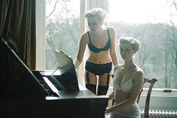 Lesbilicious:  Lucie Found It A Little Strange That Her New Piano Teacher Insisted