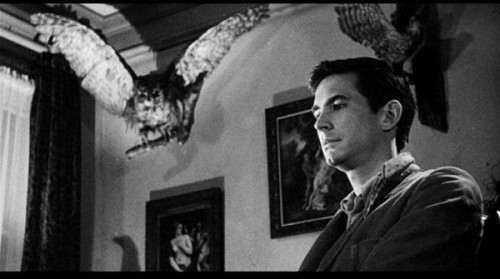 Pictured above: Anthony Perkins, rolling.