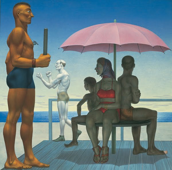 knappy-head:  State Park 1946, Jared French (courtesy of Les diagonales du temps)