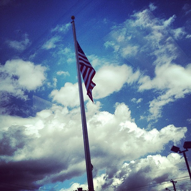 MURKA. #american #flag #amurka #iphoneography #instagram #photography  (Taken with