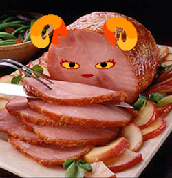 sassy-mpreg-karkat:    HAMSTEAK: The AU Where everyone is Ham. 