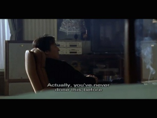 Audition, a Japanese film directed by Takashi Miike, Is about a widow who is urged by his son to fin