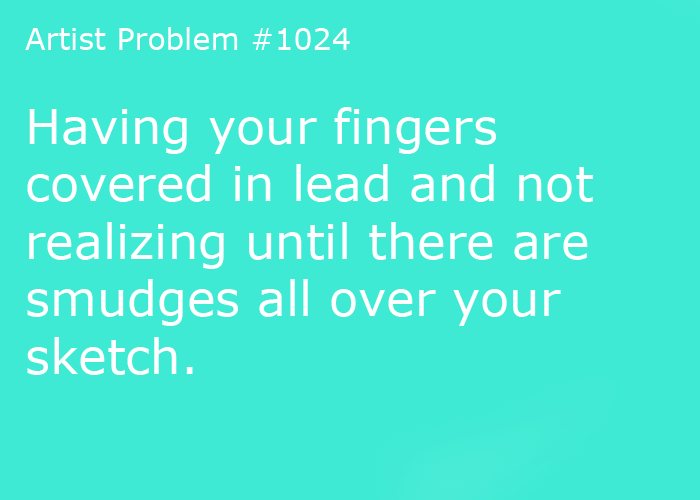 artist-problems:  Submitted by: the-koalakid [#1024: Having your fingers covered