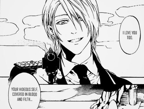 gaborrrah:   Lieutenant...I...Really...Love...You   I love you too. Your Hideous Self, Covered in blood and filth...     
