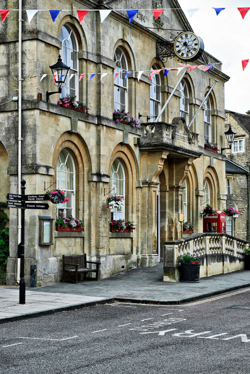 welcometothecotswolds: Town Hall in Corsham, Wiltshire. 